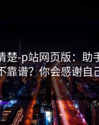 从零讲清楚-p站网页版：助手到底靠不靠谱？你会感谢自己